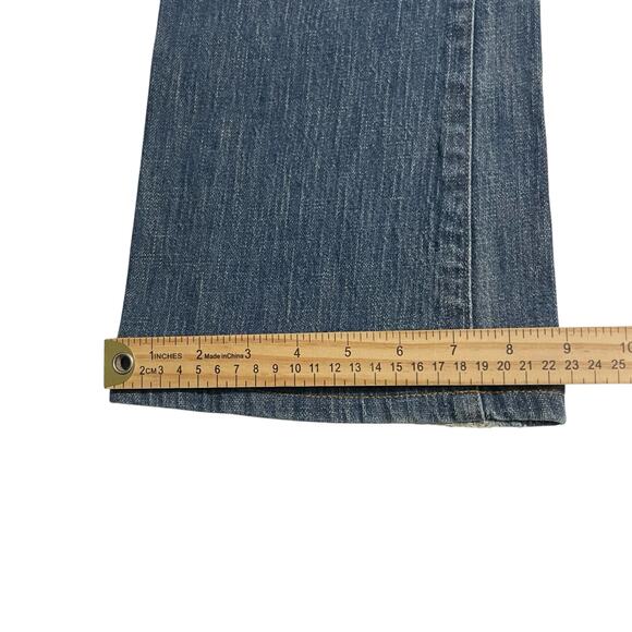 Joes Jeans Womens Size 29 Low Rise Boot Cut Zip Fly Med Wash Blue Denim W185410 - Picture 12 of 12